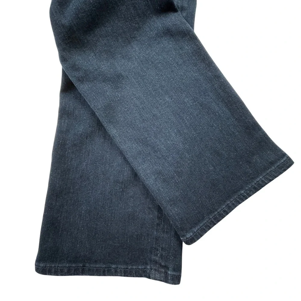 Polo Ralph Lauren Mens 36/32 Varick Slim Straight Jeans Dark Indigo Blue Stretch